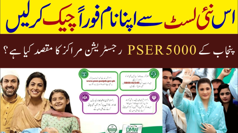 What is the Purpose of 5000 Punjab PSER Registration Centers?