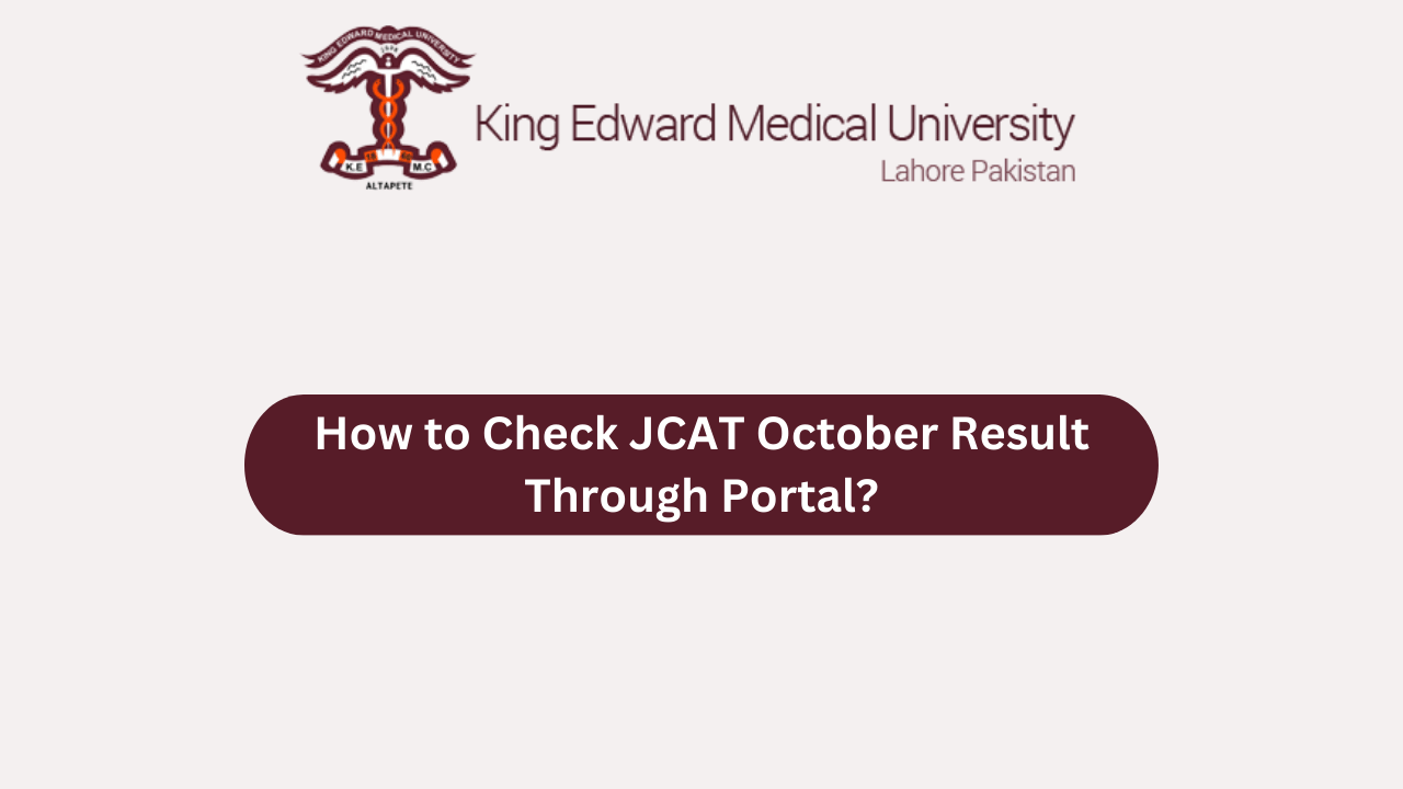 How to Check JCAT October Result Through Portal?